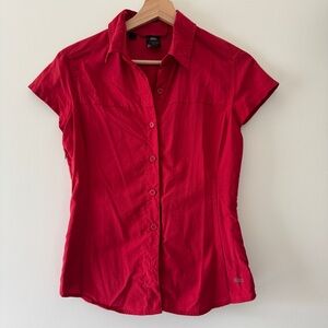 REI Hiking Short Sleeve Shirt UPF 30